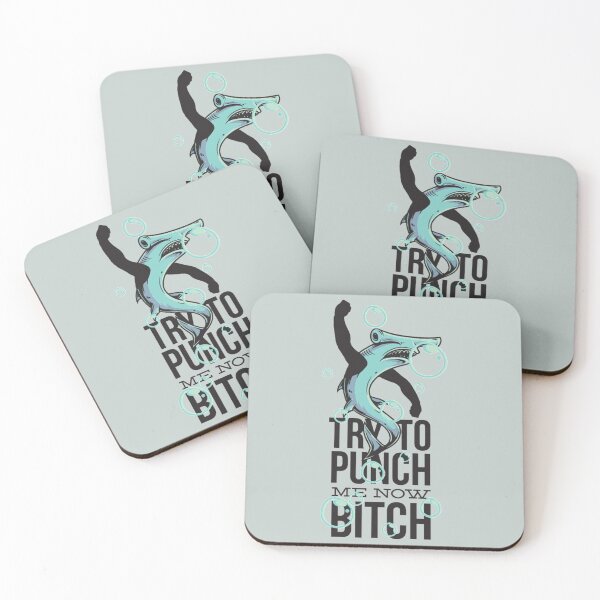 Item preview, Try to punch me now bitch - Funny hammerhead shark lover Gift designed and sold by Teenation9.