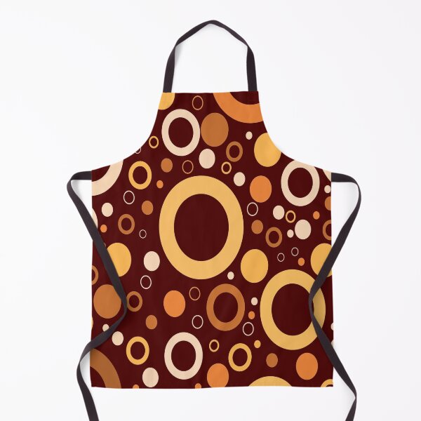 Item preview, Abstract circle retro geometric pattern designed and sold by likebakerdo.
