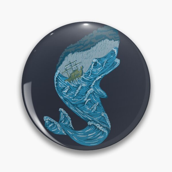 Item preview, The whale and the rough seas designed and sold by Felipeoferreira.