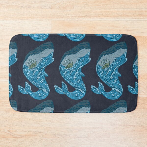 Item preview, The whale and the rough seas designed and sold by Felipeoferreira.