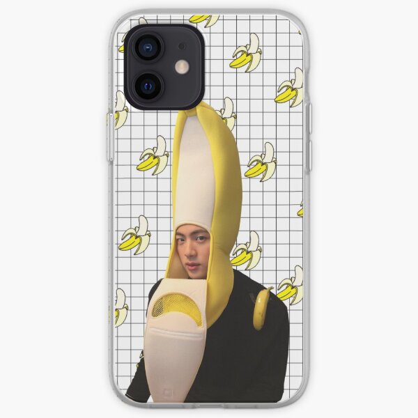 BTS Jin banana phonecase Funda blanda para iPhone