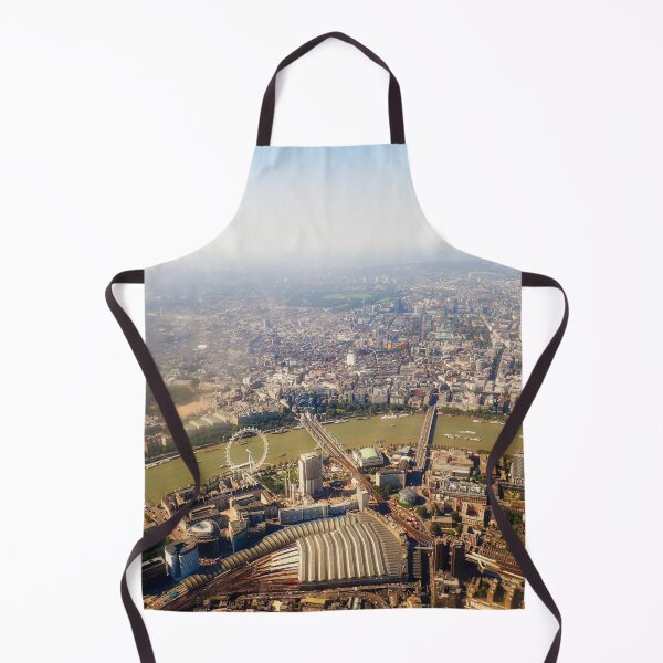 Item preview, Aerial View of London and the River Thames designed and sold by FOLK ART FUSION by heidiannemorris.
