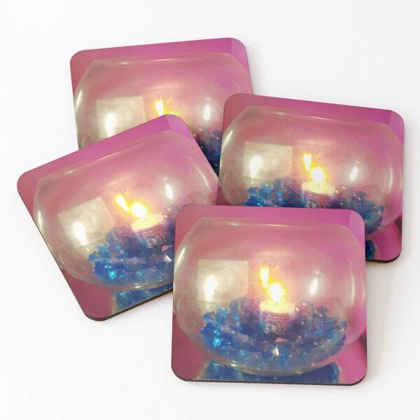 Item preview, Blue candel in the bowl  designed and sold by lealey19.