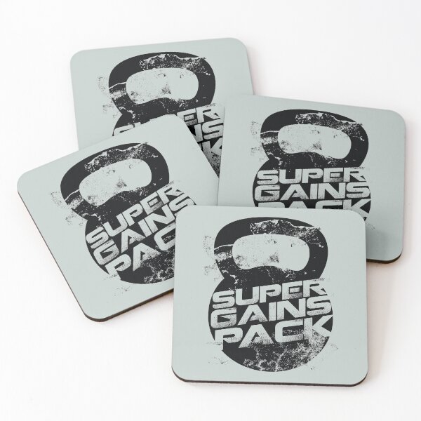 Item preview, Super Gains Pack - Funny workout lover Gift designed and sold by Teenation9.