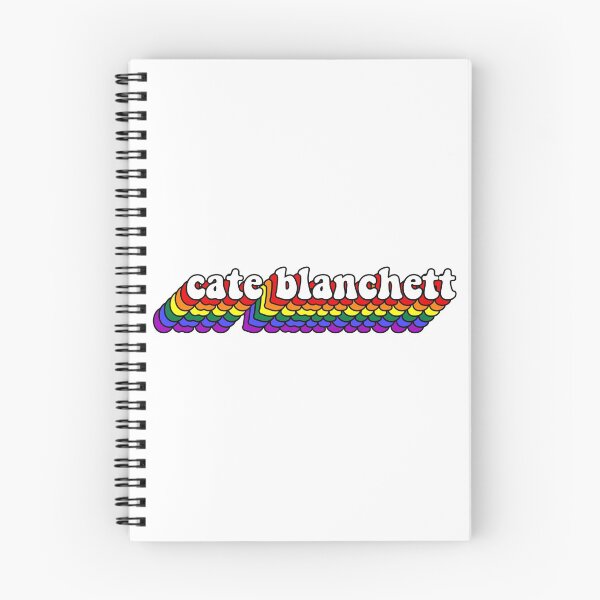 Item preview, Cate Blanchett rainbow text designed and sold by -localartist.