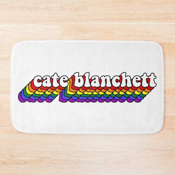 Item preview, Cate Blanchett rainbow text designed and sold by -localartist.