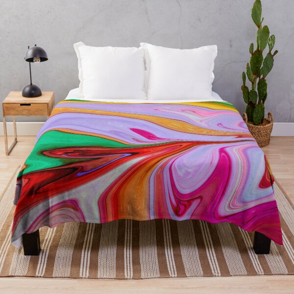 Item preview, Colorful Summer Ink Faux Marble Texture designed and sold by MysticMarble.