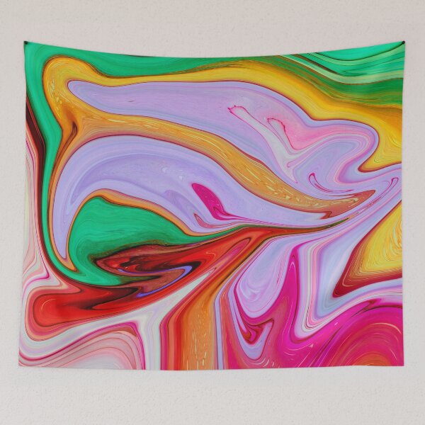 Item preview, Colorful Summer  Ink Faux Marble Texture designed and sold by MysticMarble.