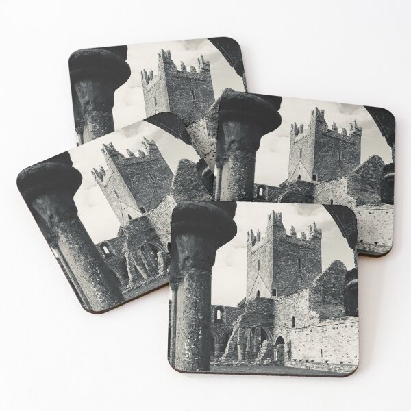 Item preview, Jerpoint Abbey BW designed and sold by chiarraigrrl.