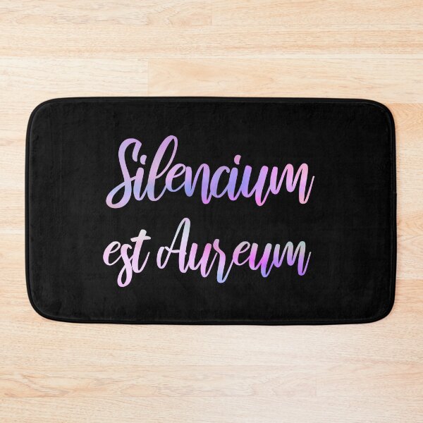 Item preview, Silencium est Aureum - silence is gold! designed and sold by wunderbar1elf.