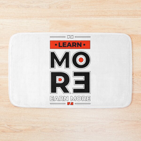 Item preview, Learn More Earn More designed and sold by JTS STORE.