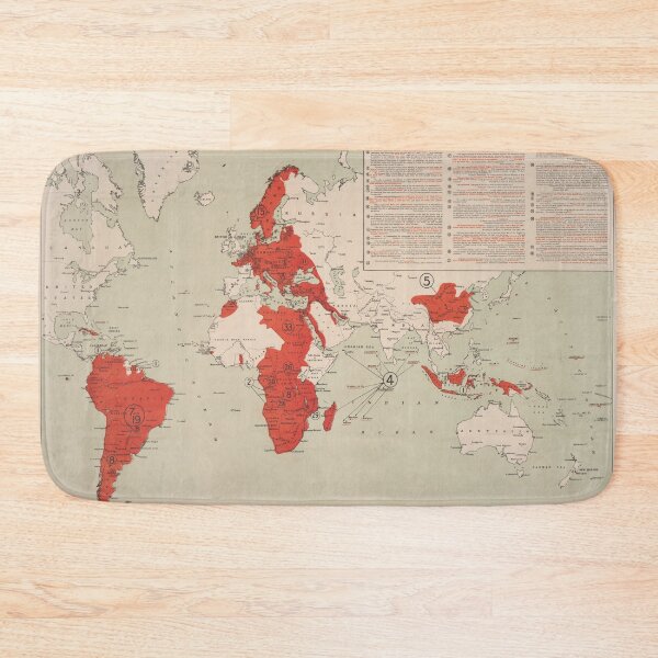 Item preview, Vintage WWI German Conquest Ambitions Map (1917) designed and sold by BravuraMedia.