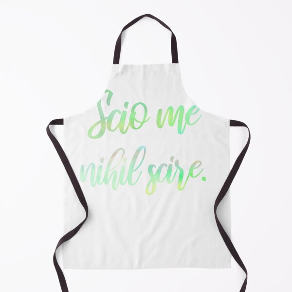 Item preview, Latin: scio me nihil scire - I know that I know nothing designed and sold by wunderbar1elf.