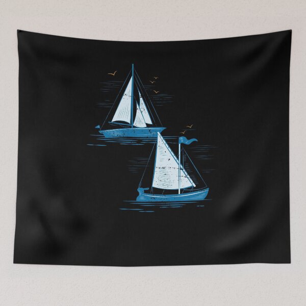 Item preview, Sailboat sailing designed and sold by bestshirtdesign.