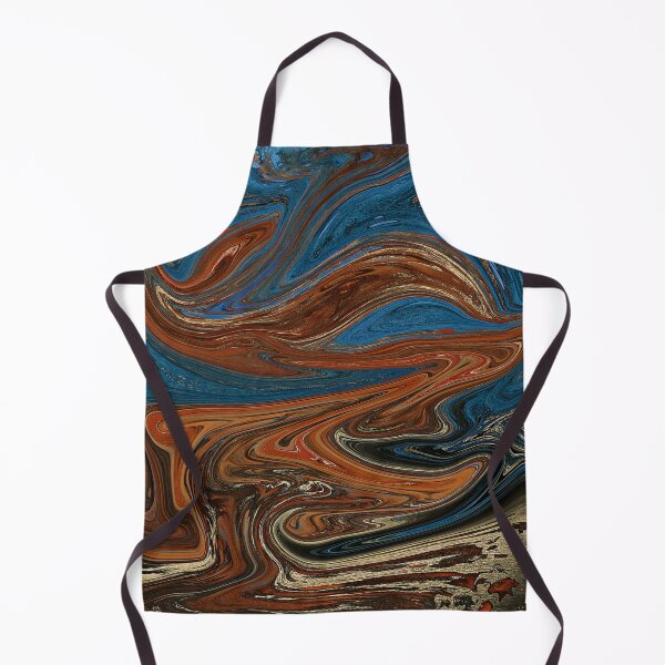 Item preview, Autumnal Faux Marble Van Gogh Landscape designed and sold by MysticMarble.