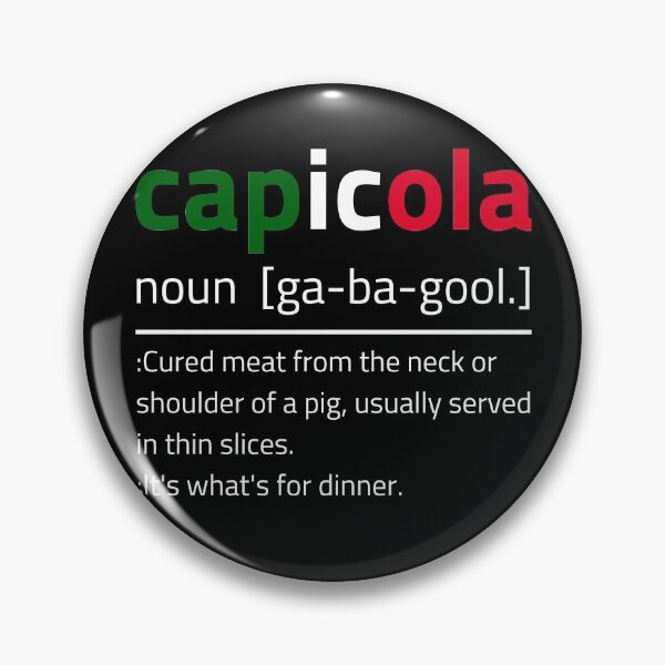Item preview, Capicola Gabagool Flag Description designed and sold by fusedtees.
