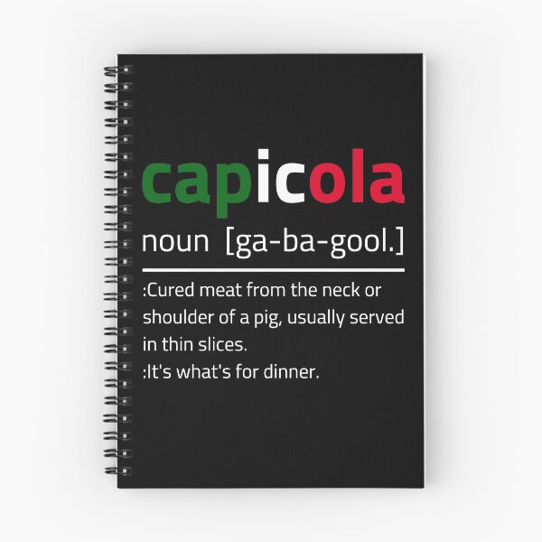 Item preview, Capicola Gabagool Flag Description designed and sold by fusedtees.