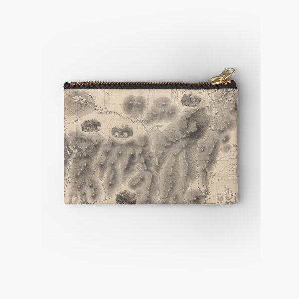 Item preview, Vintage Map of The White Mountains (1858) designed and sold by BravuraMedia.