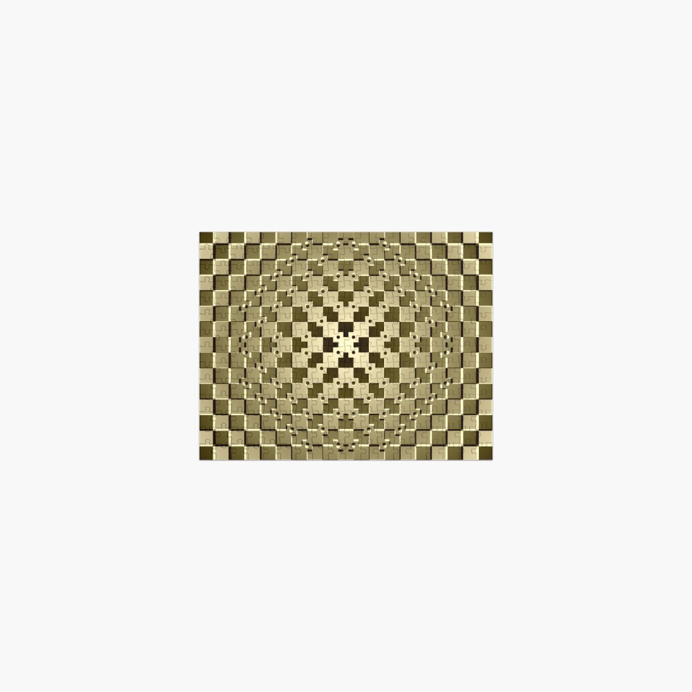 Optical iLLusion Abstract Art Jigsaw Puzzle