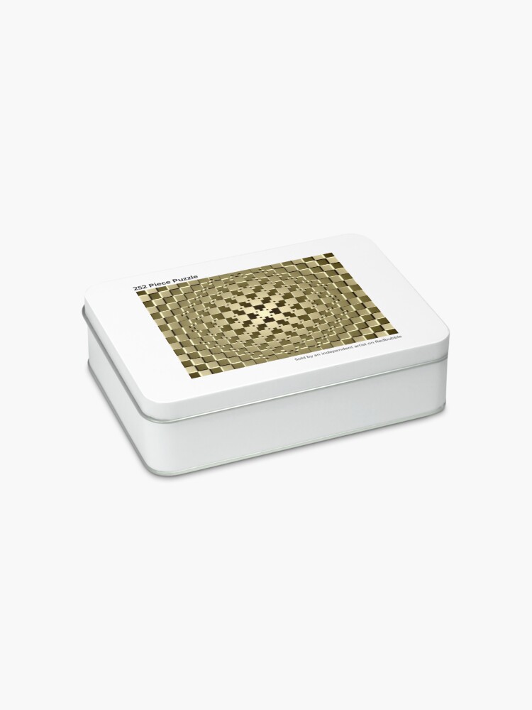 Alternate view of Optical iLLusion Abstract Art Jigsaw Puzzle