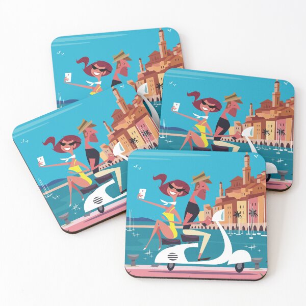 Item preview, Menton poster designed and sold by GAGodel.