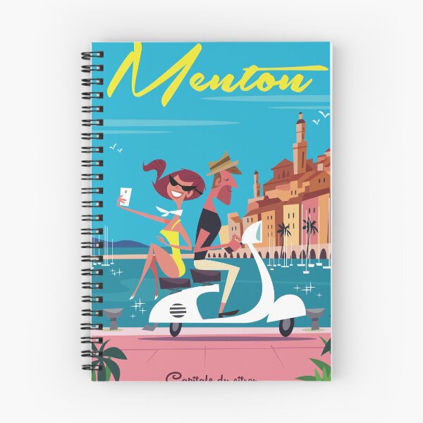 Item preview, Menton poster designed and sold by Gary Godel.