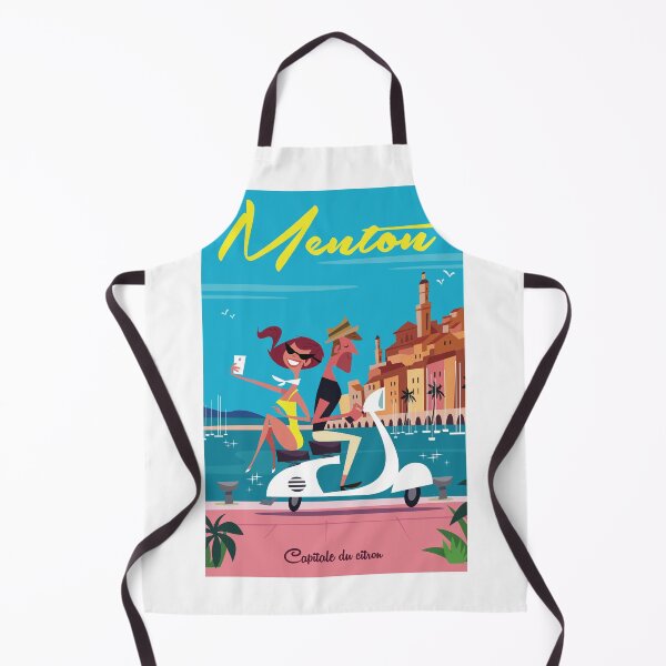 Item preview, Menton poster designed and sold by GAGodel.