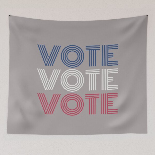 Item preview, Vote Vote Vote Shirt, 2020 Election, Voting 2020 Shirt, Voter Registration, Vote For A nice President, When We All Vote  designed and sold by Wazze Co..