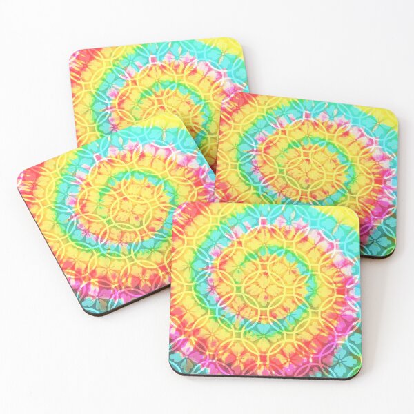 Item preview, floral tie dye pattern designed and sold by Unimeme.