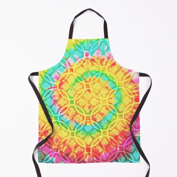 Item preview, floral tie dye pattern designed and sold by Unimeme.