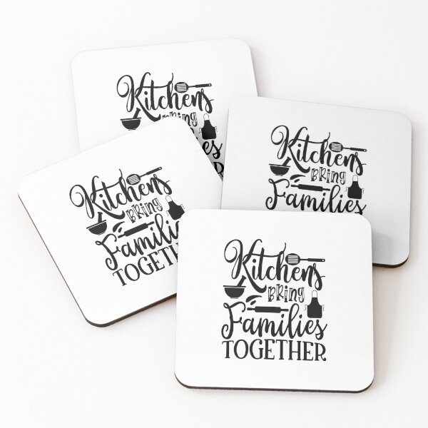 Item preview, Kitchens Bring Families Together: A Funny quote shirt.   designed and sold by fajali master.