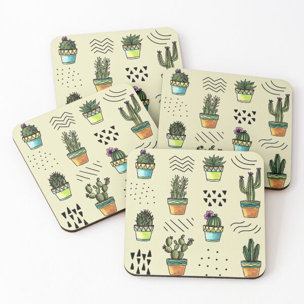 Item preview, Cactus Pattern designed and sold by cheekymare.