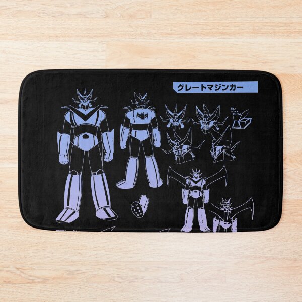 Item preview, Mazinger Z blueprint aesthetic gradient designed and sold by Blacklinesw9.