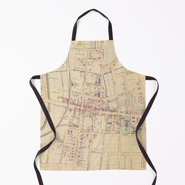 Item preview, Vintage Map of White Plains NY (1881) designed and sold by BravuraMedia.