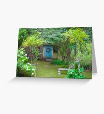 A Fairy Tale Garden on Cape Cod Greeting Card