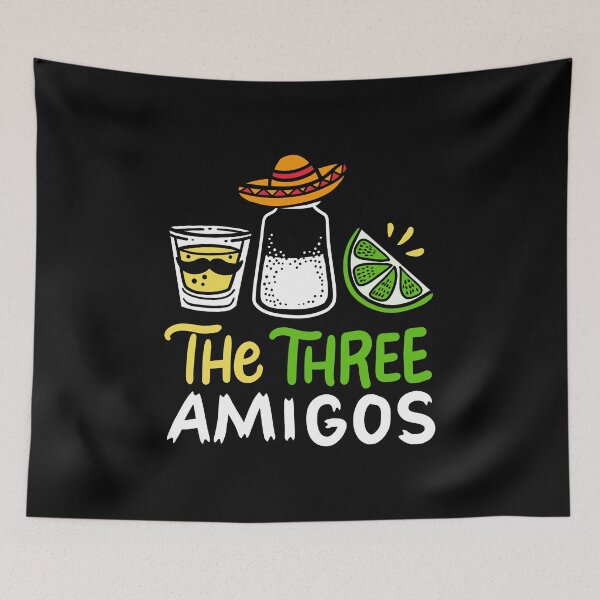 Item preview, The Three Amigos Cinco de Mayo Tequila Alcohol designed and sold by haselshirt.
