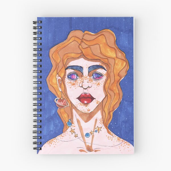 Item preview, Girl with cosmic eyes designed and sold by klabukova-y.