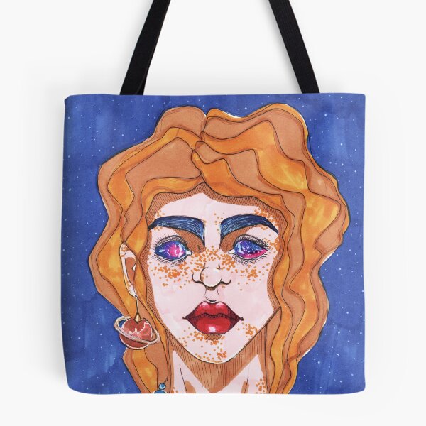 Item preview, Girl with cosmic eyes designed and sold by klabukova-y.