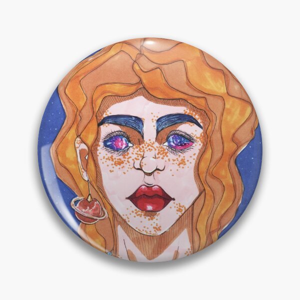 Item preview, Girl with cosmic eyes designed and sold by klabukova-y.