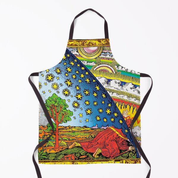 Item preview, Flammarion engraving in Color designed and sold by christinamorana.