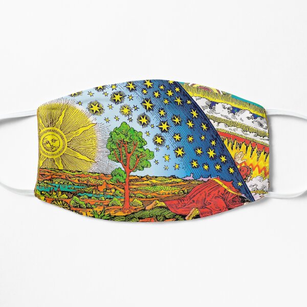 Flammarion engraving in Color Flat Mask