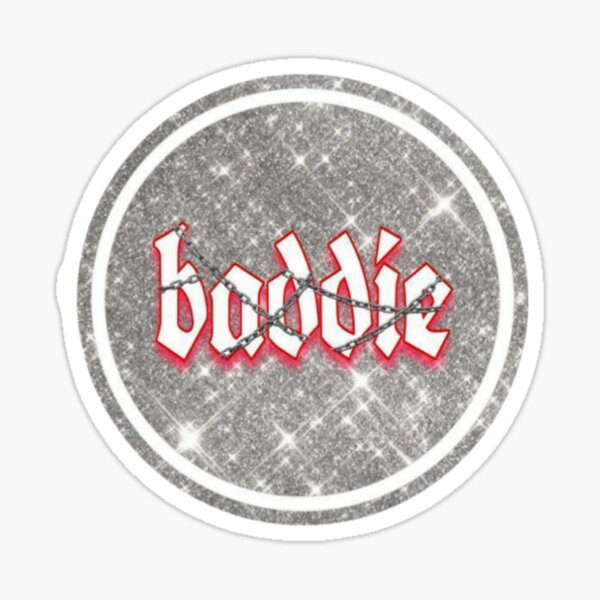 "Baddie glitter aesthetic" Sticker for Sale by Iamstar Redbubble