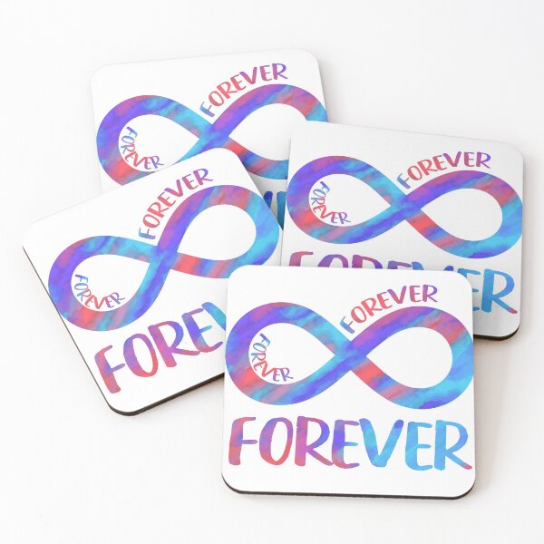 Item preview, Forever Shirt Infinity Watercolor Design Gift Sticker designed and sold by eidrood.
