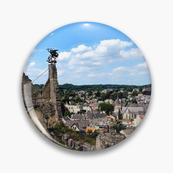 Item preview, European Castle Town Valkenburg Ruins Photography designed and sold by Mosef -e.