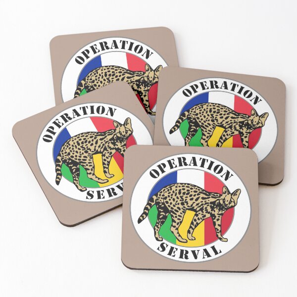 Item preview, Operation Serval (French military operation in Mali) designed and sold by wordwidesymbols.