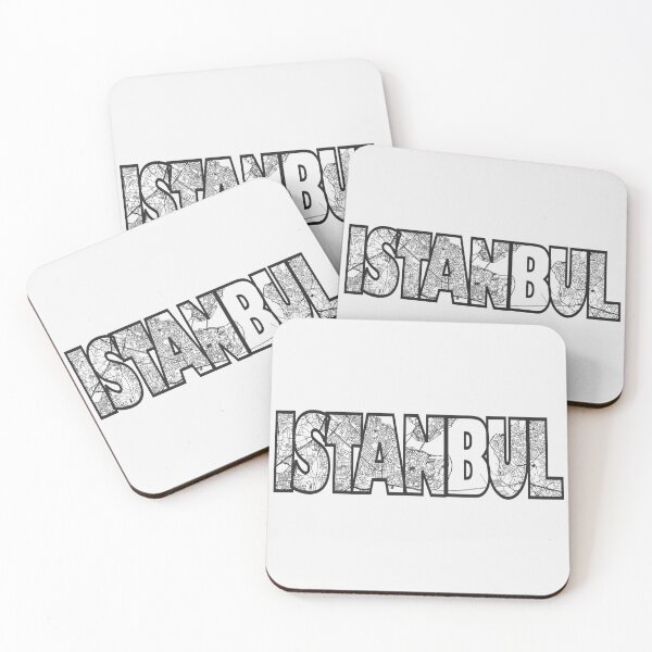 Item preview, Istanbul Street Map designed and sold by thestreetslocal.