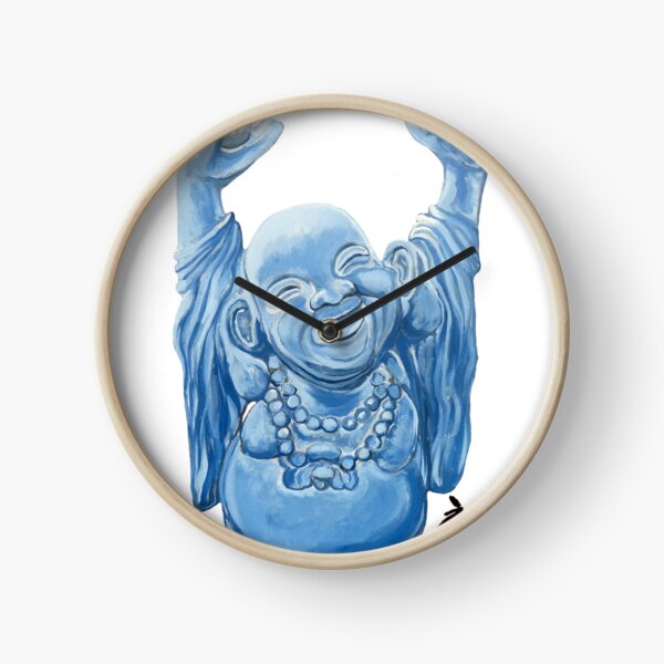 Abundance Buddha Clock