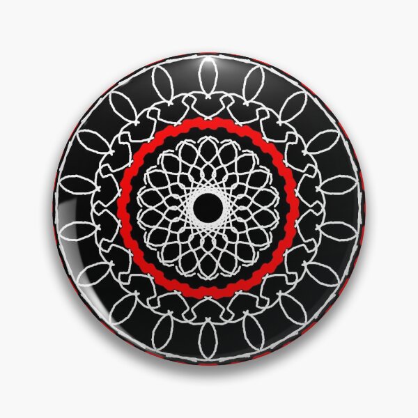 Item preview, Red circular design  designed and sold by Ashwini Vange.
