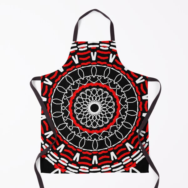 Item preview, Red circular design  designed and sold by Ashwini Vange.