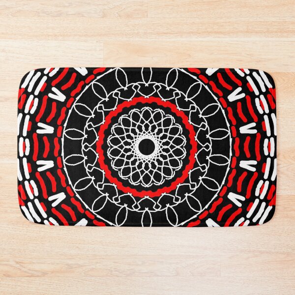 Item preview, Red circular design  designed and sold by Ashwini Vange.